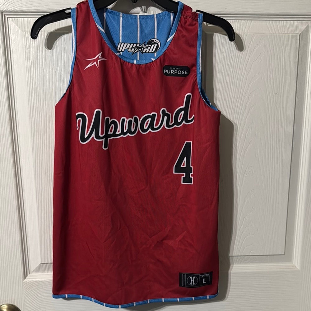 Upward Red Basketball Jersey